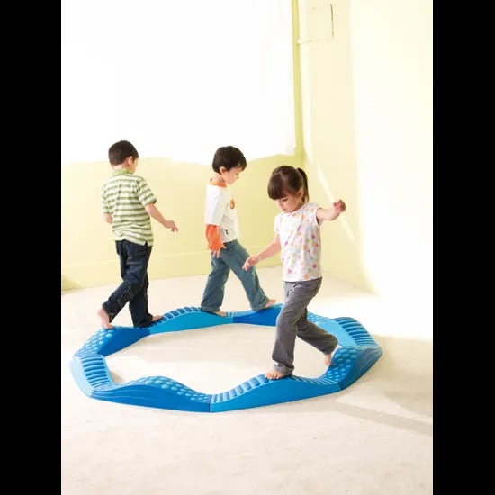 Weplay - Wavy Tactile Path - 8 x Blue - Modern Teaching Aids NZ