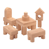 Softfoam Woodlook Blocks 8cm 56pcs - Modern Teaching Aids NZ