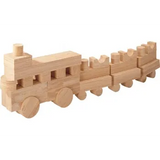 Weplay - Softfoam Woodlook Blocks 4cm 152pcs - Modern Teaching Aids NZ
