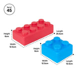 Weplay Brick Me Giant Building Blocks - Set of 45 - Modern Teaching Aids NZ