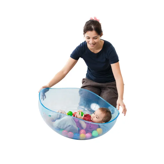 Weplay Rocking Bowl Clear - 72cm Diam - Modern Teaching Aids NZ