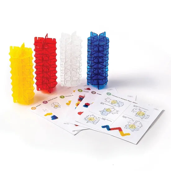 Weplay Crystal Blocks - 32 Pieces - Modern Teaching Aids NZ
