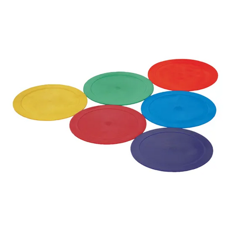 Round Floor Markers Pack of 6 - Modern Teaching Aids NZ