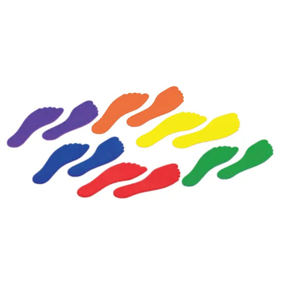 Foot Floor Markers Pack of 6 - Modern Teaching Aids NZ