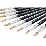 Creatistics Flat Bristle Paint Brush Size 14- Pack of 12 - Modern Teaching Aids NZ