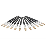 Creatistics Flat Bristle Paint Brush Size 18- Pack of 12 - Modern Teaching Aids NZ