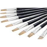 Creatistics Flat Bristle Paint Brush Size 18- Pack of 12 - Modern Teaching Aids NZ
