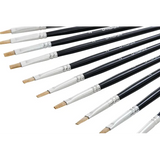 Creatistics Flat Bristle Paint Brush Size 2- Pack of 12 - Modern Teaching Aids NZ
