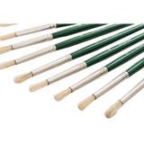 Creatistics Round Bristle Paint Brush Size 6- Pack of 12 - Modern Teaching Aids NZ