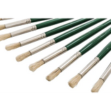 Creatistics Round Bristle Paint Brush Size 10- Pack of 12 - Modern Teaching Aids NZ