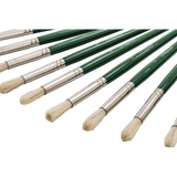Creatistics Round Bristle Paint Brush Size 12- Pack of 12 - Modern Teaching Aids NZ