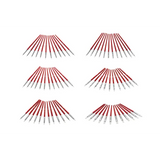 Creatistics Taklon Round & Flat Brush Kit- Pack of 72 - Modern Teaching Aids NZ