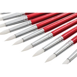 Creatistics Taklon Round Paint Brush Size 12- Pack of 12 - Modern Teaching Aids NZ