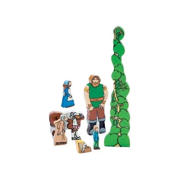 Wooden Jack & the Beanstalk Figures - Modern Teaching Aids NZ