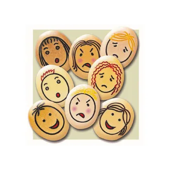 Emotion Stones Set of 12 - Modern Teaching Aids NZ