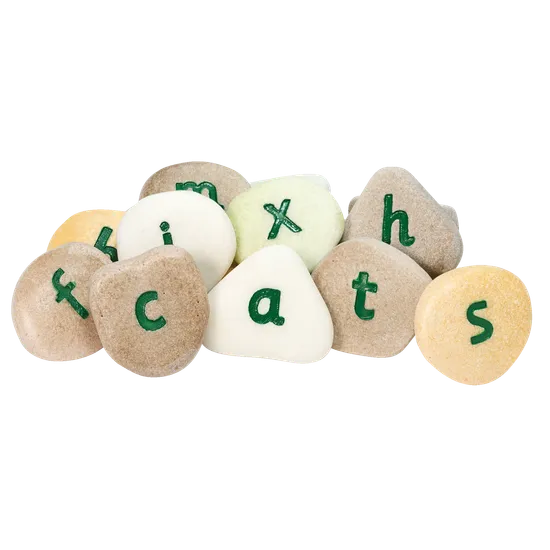 Alphabet Pebbles - Word-building Set - Modern Teaching Aids NZ