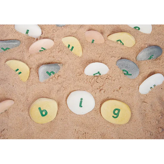 Alphabet Pebbles - Word-building Set - Modern Teaching Aids NZ