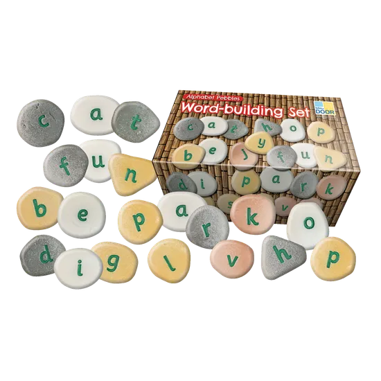 Alphabet Pebbles - Word-building Set - Modern Teaching Aids NZ
