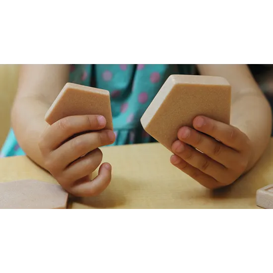 Sensory Shapes Set of 12 - Modern Teaching Aids NZ