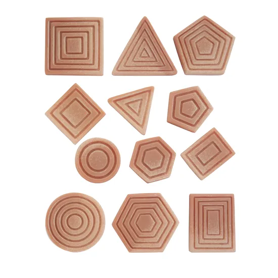 Sensory Shapes Set of 12 - Modern Teaching Aids NZ