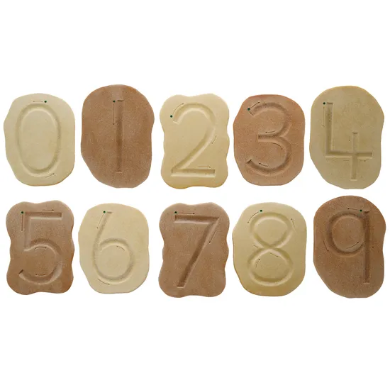Trace & Write Number Stones - Modern Teaching Aids NZ