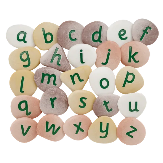 Jumbo Alphabet Pebbles - Modern Teaching Aids NZ