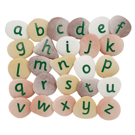 Jumbo Alphabet Pebbles - Modern Teaching Aids NZ