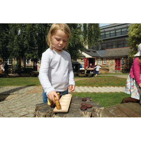 Wooden 5 Frame Tray Set - Modern Teaching Aids NZ