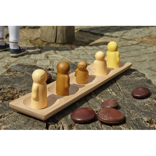 Wooden 5 Frame Tray Set - Modern Teaching Aids NZ