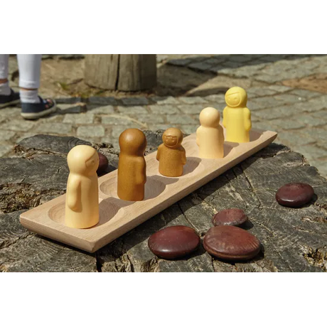 Wooden 5 Frame Tray Set - Modern Teaching Aids NZ