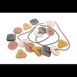 Threading Pebbles - Set of 12 - Modern Teaching Aids NZ