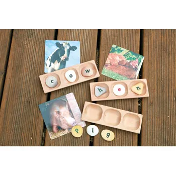 3 Pebble Word Building Kit
