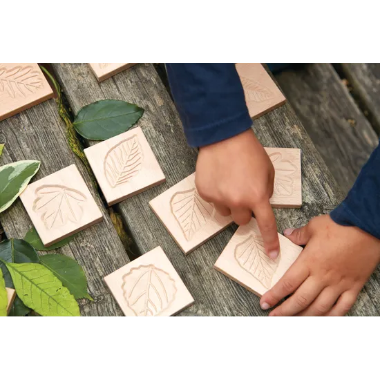 Match Me: Sensory Leaf Tiles - Modern Teaching Aids NZ