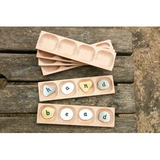 4 Pebble Word Building Trays Set of 6 - Modern Teaching Aids NZ