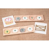 4 Pebble Word Building Trays Set of 6 - Modern Teaching Aids NZ