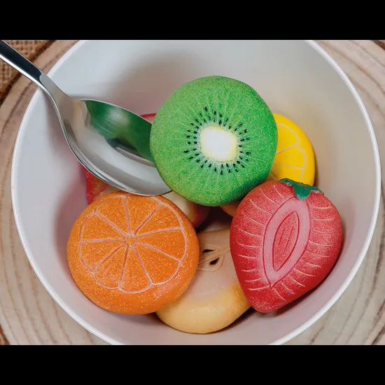 Sensory Play Stones: Fruit 8  Piecess - Modern Teaching Aids NZ