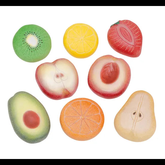 Sensory Play Stones: Fruit 8  Piecess - Modern Teaching Aids NZ