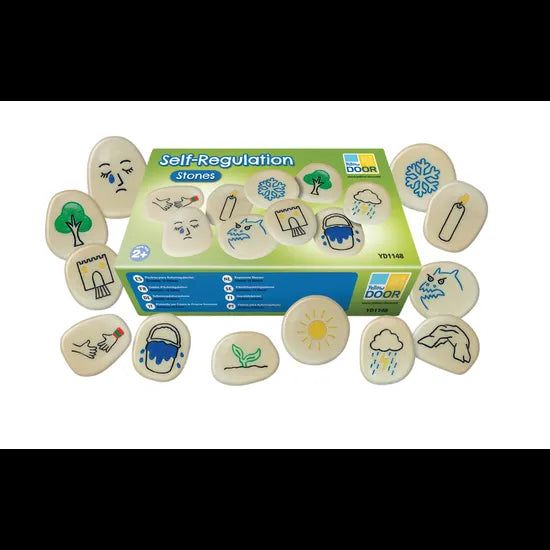 Self-Regulations Stones Set of 12 - Modern Teaching Aids NZ