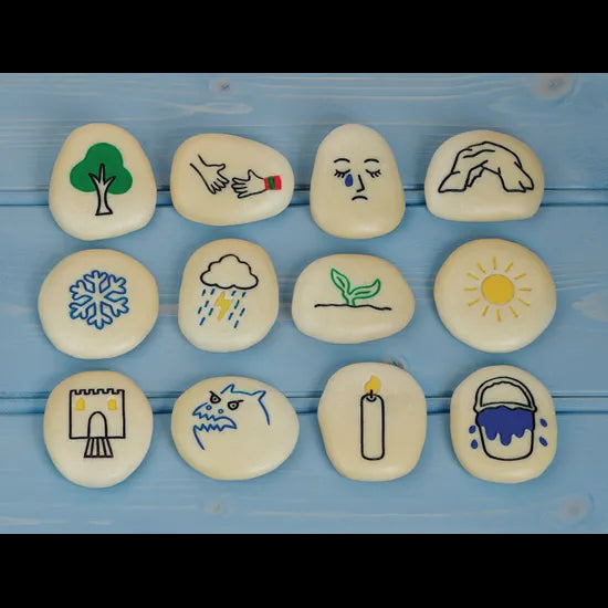 Self-Regulations Stones Set of 12 - Modern Teaching Aids NZ