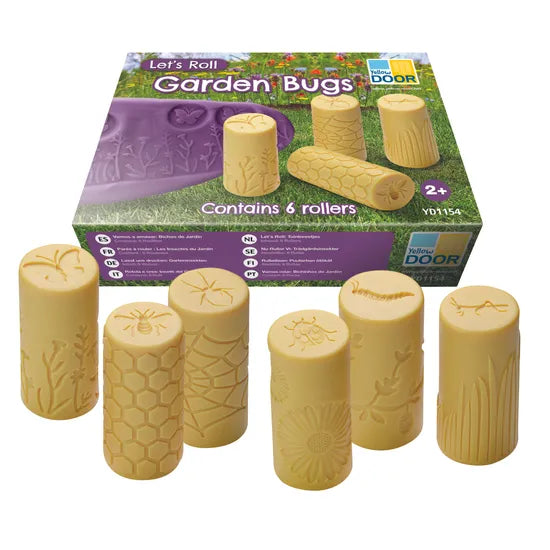 Garden Bug Rollers - Set of 6 - Modern Teaching Aids NZ