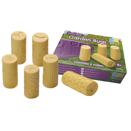 Garden Bug Rollers - Set of 6 - Modern Teaching Aids NZ
