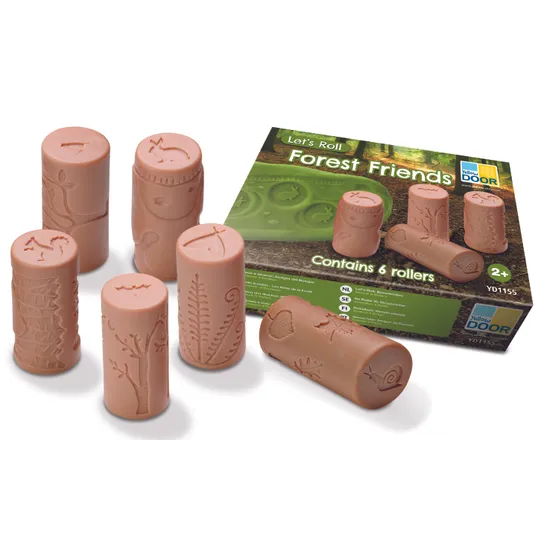 Forest Friends Rollers - Set of 6 - Modern Teaching Aids NZ
