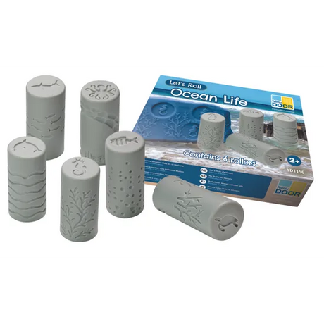 Ocean Life Rollers - Set of 6 - Modern Teaching Aids NZ