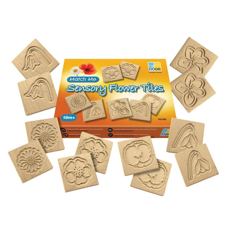 Match Me: Sensory Flower Tiles - Modern Teaching Aids NZ