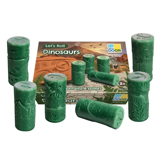 Dinosaur Rollers - Set of 6 - Modern Teaching Aids NZ