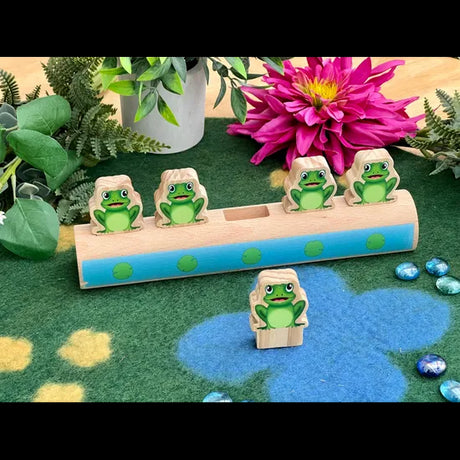 Five Frogs on a Log - Modern Teaching Aids NZ