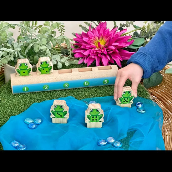 Five Frogs on a Log - Modern Teaching Aids NZ