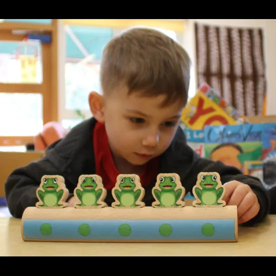 Five Frogs on a Log - Modern Teaching Aids NZ