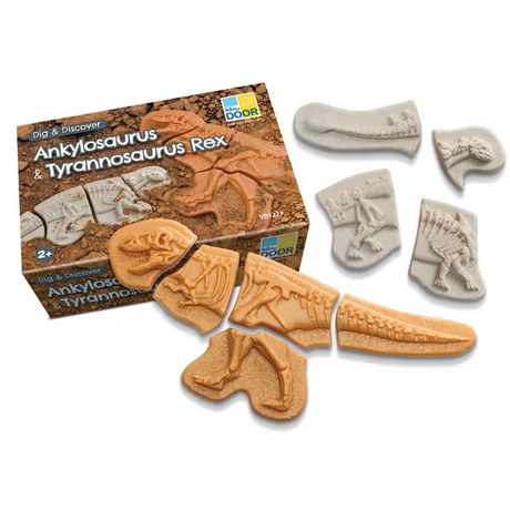 Dig and Discover - Ankylosaurus & Tyrannosaurus rex