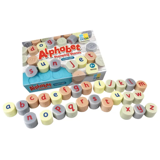 Lowercase Alphabet Stamping Stones